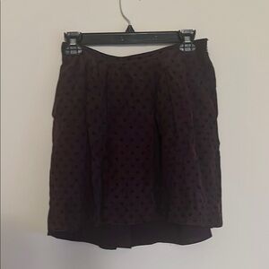 Madewell Black Bubble Mini Skirt Casual